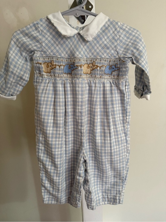 Other - Carriage Boutiques Smocked Elephant Romper